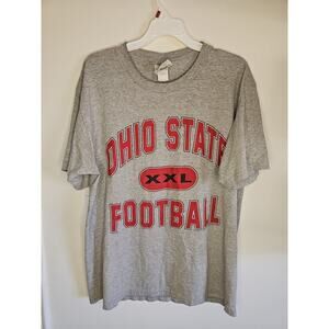 Vintage OHIO STATE BUCKEYES FOOTBALL LEE SPORT/Nutmeg Mills T- shirt men's L